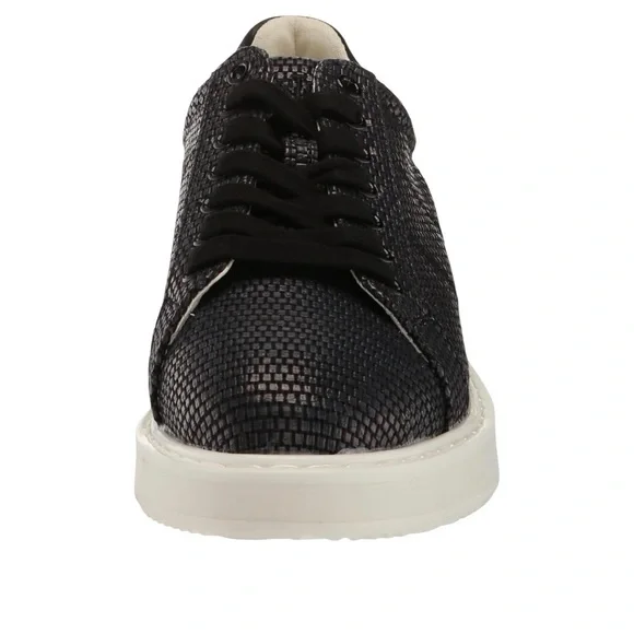 Lauren Ralph Lauren Angeline Sneaker Black Woven Size 8 NWT - Picture 6 of 11